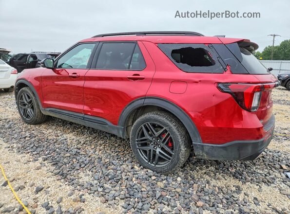 1FMWK8GC6SGC20610 2025 FORD EXPLORER Red უკანა მარცხენა