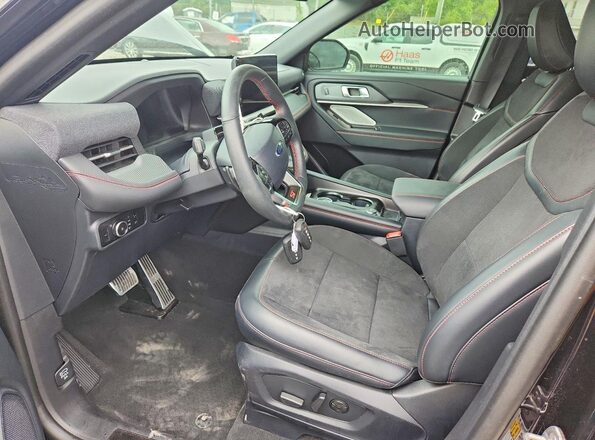 1FMWK8GC7SGC01693 2025 FORD EXPLORER Black Սալոնի դիմացի տեսք