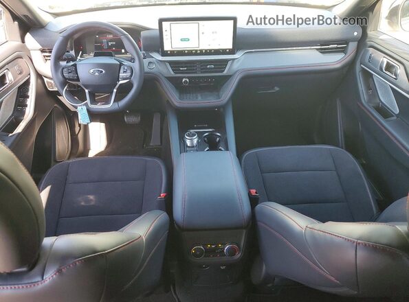 1FMWK8GC7SGC14606 2025 FORD EXPLORER Белый Вид панели приборов