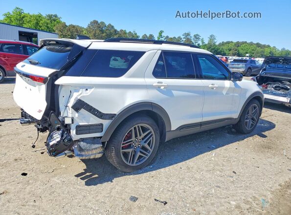 1FMWK8GC7SGC14606 2025 FORD EXPLORER Белый Задняя правая четверть