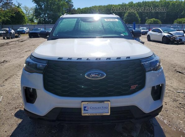 1FMWK8GC7SGC14606 2025 FORD EXPLORER Белый Вид спереди