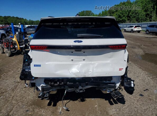 1FMWK8GC7SGC14606 2025 FORD EXPLORER Белый Вид сзади