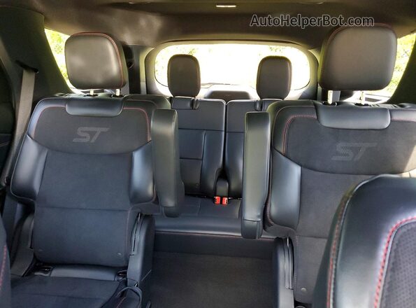 1FMWK8GC8SGC18406 2025 FORD EXPLORER Черный Вид задних сидений