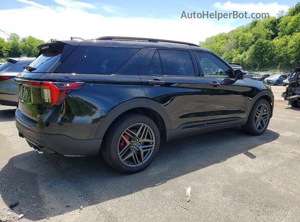 1FMWK8GC8SGC18406 2025 FORD EXPLORER Черный Задняя правая четверть