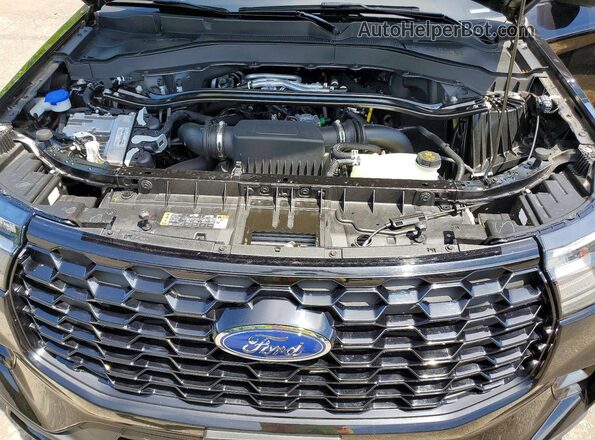 1FMWK8GC8SGC18406 2025 FORD EXPLORER Черный Вид подкапотного пространства