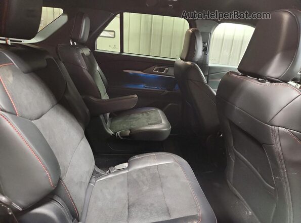 1FMWK8GC9SGC31973 2025 FORD EXPLORER Серый Вид задней части салона