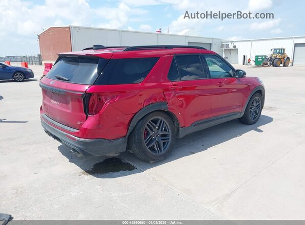 1FMWK8GCXSGA90816 2025 FORD EXPLORER Red უკანა მარჯვენა