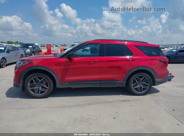 1FMWK8GCXSGA90816 2025 FORD EXPLORER Red 
