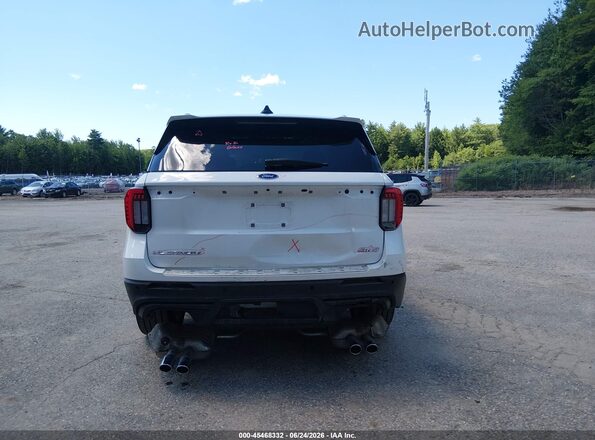 1FMWK8HC5SGA23183 2025 FORD EXPLORER Белый Вид спереди