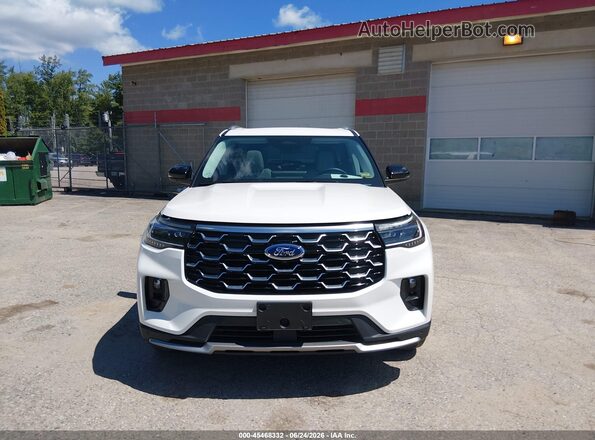 1FMWK8HC5SGA23183 2025 FORD EXPLORER Белый Вид задней части салона