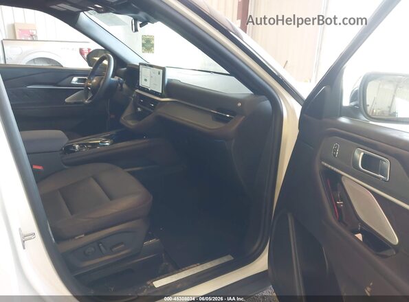1FMWK8HC5SGC35520 2025 FORD EXPLORER White Vista interior delantera
