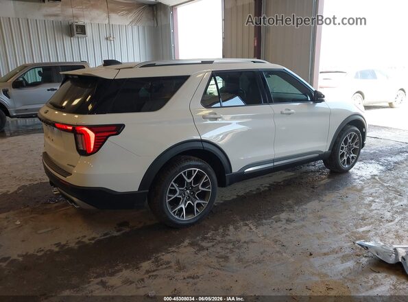 1FMWK8HC5SGC35520 2025 FORD EXPLORER White Trasero derecho