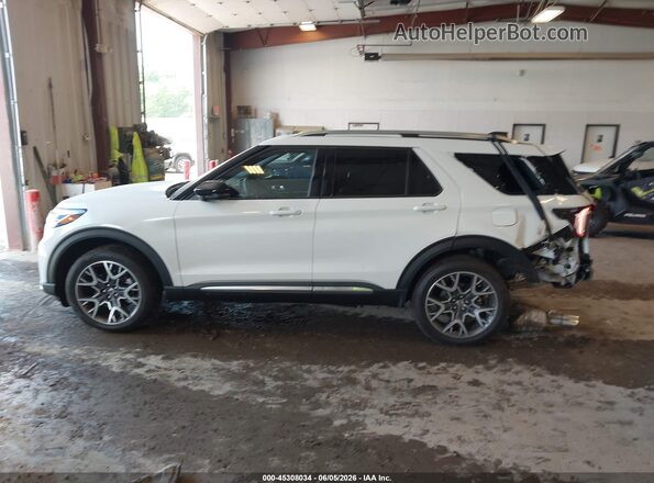 1FMWK8HC5SGC35520 2025 FORD EXPLORER White Vista interior de 360 grados