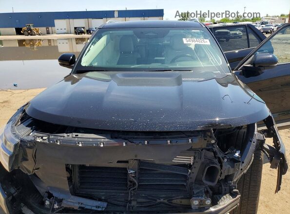 1FMWK8HC8SGB69089 2025 FORD EXPLORER Black Շարժիչի բաժամունքի տեսք