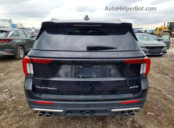 1FMWK8HCXSGA47477 2025 FORD EXPLORER Black Vista trasera