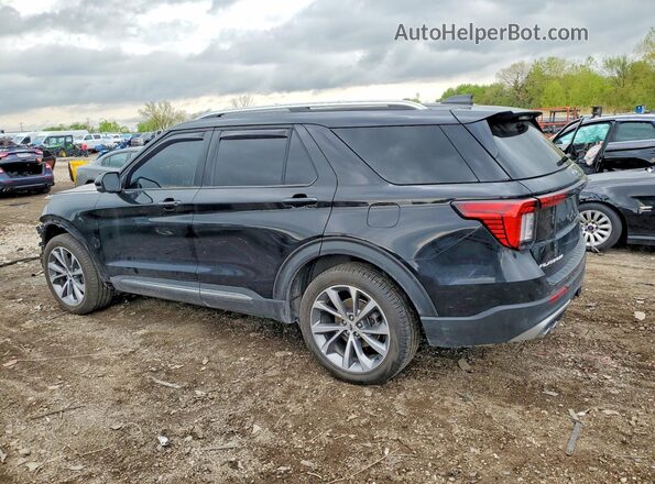 1FMWK8HCXSGA47477 2025 FORD EXPLORER Black Trasero izquierdo