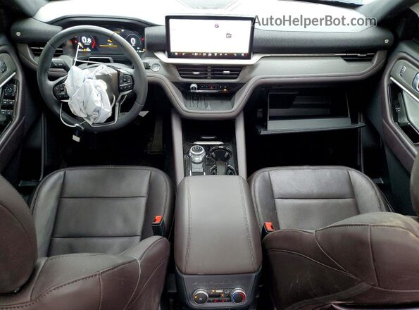 1FMWK8HCXSGA47477 2025 FORD EXPLORER Black Vista del salpicadero