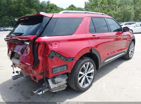 1FMWK8HCXSGA68832 2025 FORD EXPLORER Red Задня права чверть
