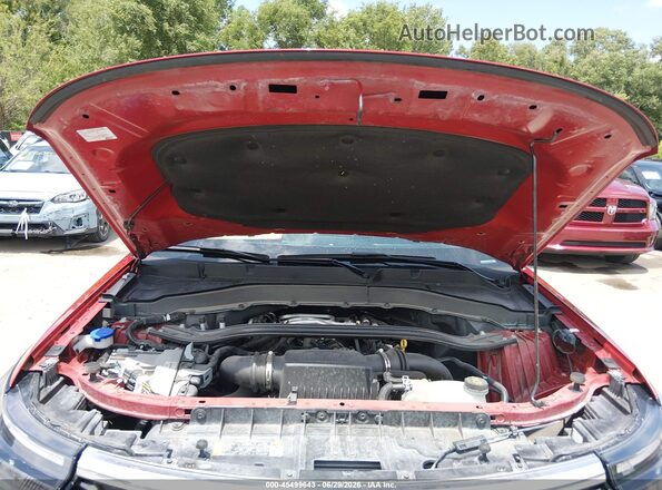 1FMWK8HCXSGA68832 2025 FORD EXPLORER Red Вид ззаду