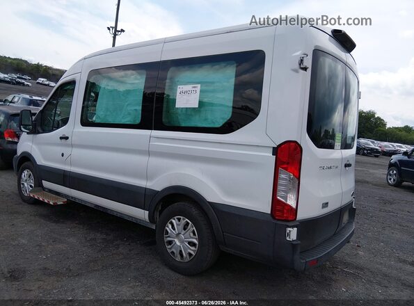 1FMZK1CM6KKA02473 2019 FORD TRANSIT-150 Белый Задняя левая четверть