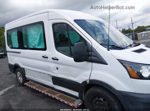 1FMZK1CM6KKA02473 2019 FORD TRANSIT-150 Белый Вид спереди