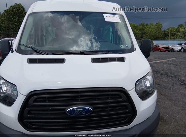 1FMZK1CM6KKA02473 2019 FORD TRANSIT-150 Белый Вид щитка приборов
