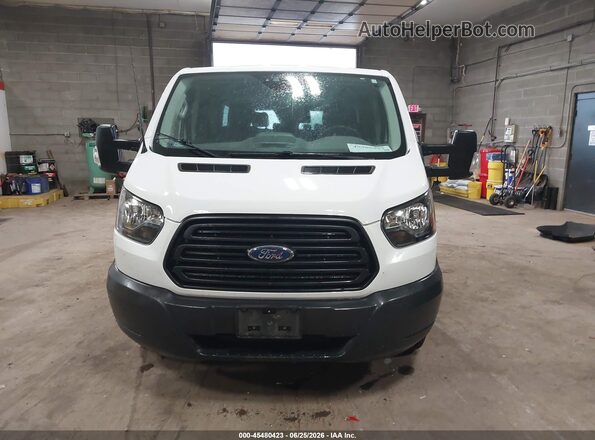 1FMZK1ZM2KKB28479 2019 FORD TRANSIT-150 White Vista del cuadro de instrumentos