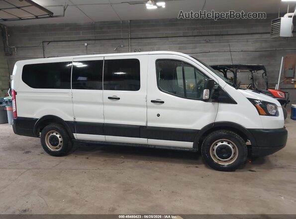 1FMZK1ZM2KKB28479 2019 FORD TRANSIT-150 White Vista interior trasera