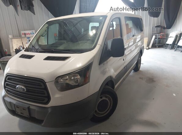 1FMZK1ZM3JKB42499 2018 FORD TRANSIT-150 White Front left