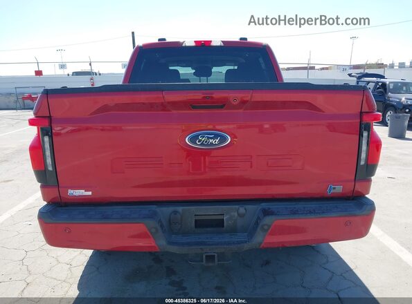 1FT6W1EV0NWG02291 2022 FORD F-150 LIGHTNING Красный 