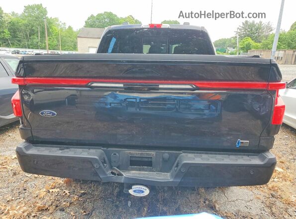 1FT6W1EV2NWG14412 2022 FORD F150 Black Вид ззаду