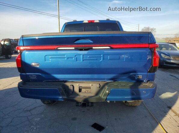 1FT6W1EV4NWG00916 2022 FORD F150 Синий Вид сзади