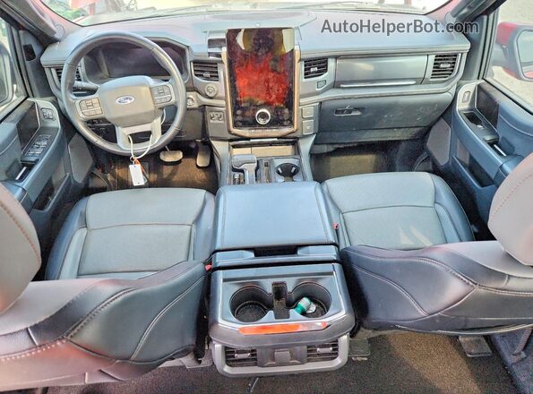 1FT6W1EV5NWG03517 2022 FORD F150 Burgundy Առջևի վահանակի տեսք