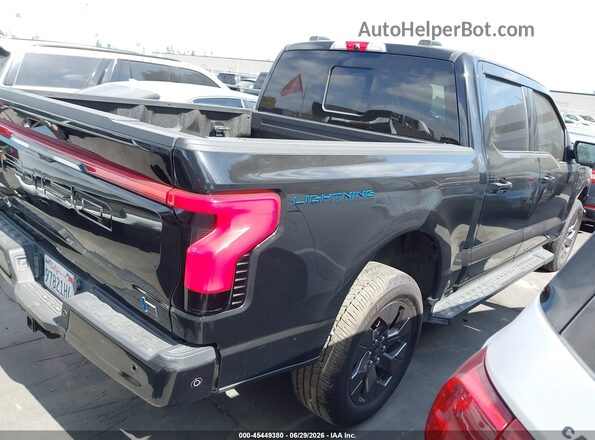 1FT6W1EV6PWG38330 2023 FORD F-150 LIGHTNING Black Հետևի աջ