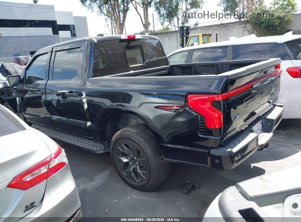 1FT6W1EV6PWG38330 2023 FORD F-150 LIGHTNING Black Հետևի ձախ