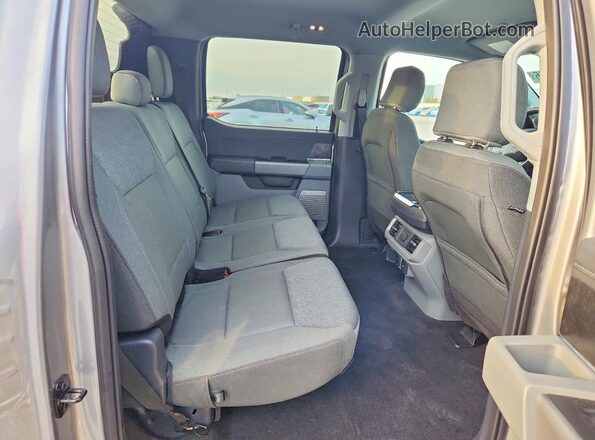 1FT6W3L77RWG26822 2024 FORD F150 Gray Вид задніх сидінь