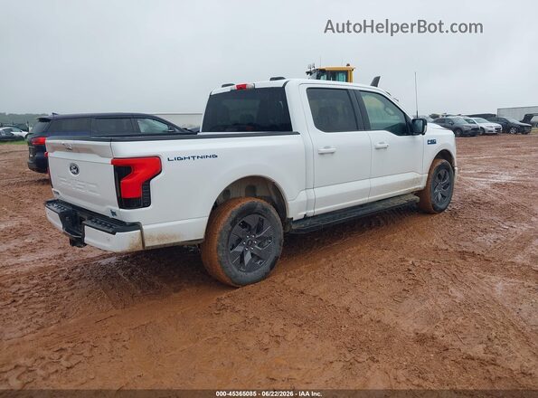 1FT6W3L7XRWG25468 2024 FORD F-150 LIGHTNING White Հետևի աջ