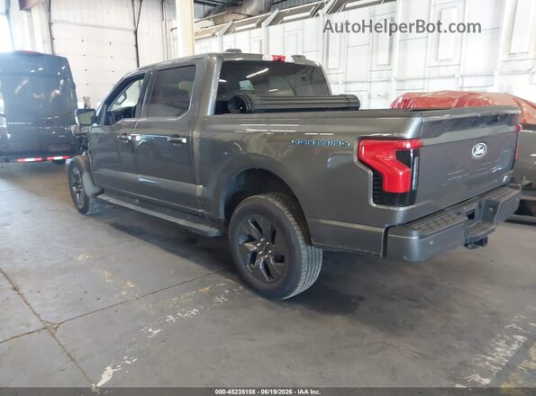 1FT6W3LU4SWG16633 2025 FORD F-150 LIGHTNING Gray Задня ліва чверть
