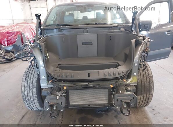 1FT6W3LU4SWG16633 2025 FORD F-150 LIGHTNING Gray Вид ззаду