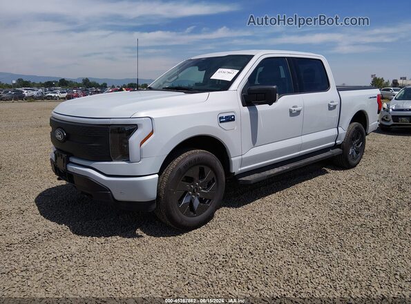 1FT6W3LU9SWG26543 2025 FORD F-150 LIGHTNING Light Blue Передняя левая четверть