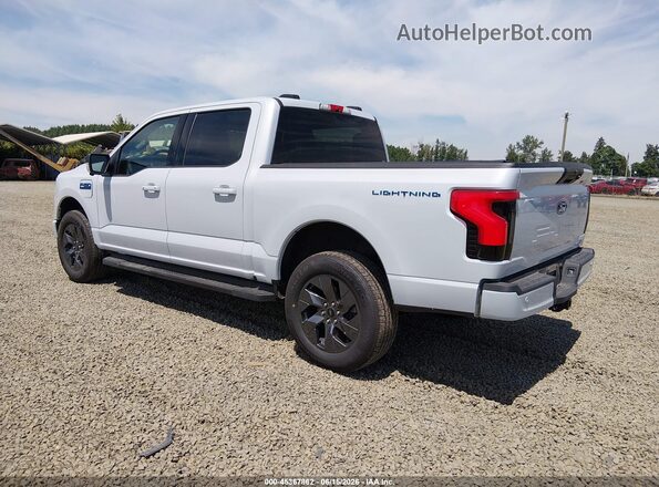 1FT6W3LU9SWG26543 2025 FORD F-150 LIGHTNING Light Blue Задняя левая четверть