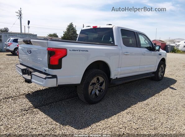 1FT6W3LU9SWG26543 2025 FORD F-150 LIGHTNING Light Blue Задняя правая четверть