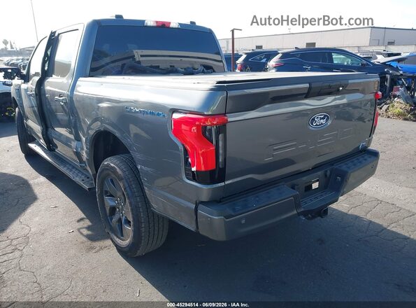 1FT6W3LUXSWG21495 2025 FORD F-150 LIGHTNING Gray Trasero izquierdo