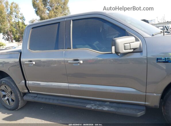 1FT6W3LUXSWG21495 2025 FORD F-150 LIGHTNING Gray Vista interior de 360 grados