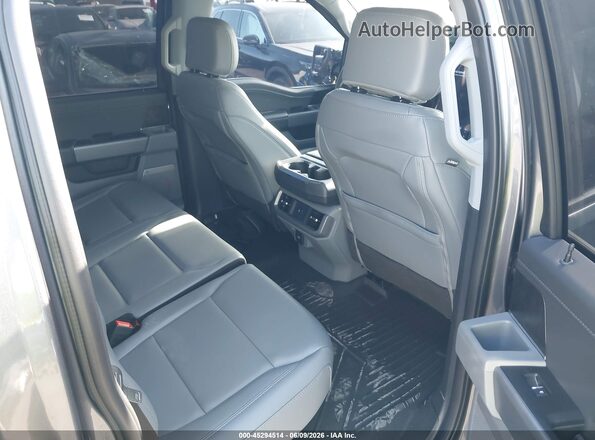 1FT6W3LUXSWG21495 2025 FORD F-150 LIGHTNING Gray Vista de la etiqueta del VIN