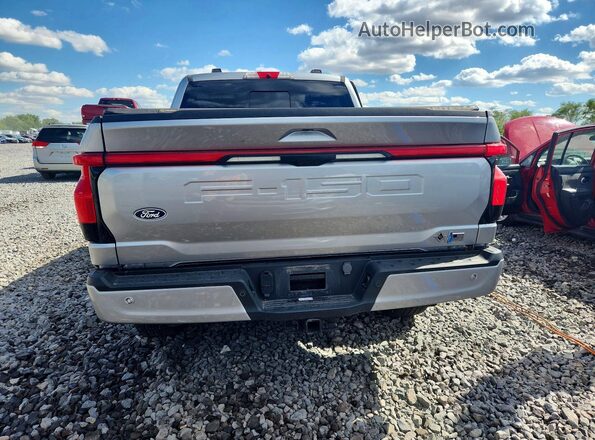 1FT6W5L77RWG19719 2024 FORD F150 Silver Вид ззаду