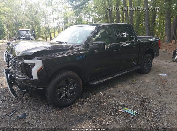 1FT6W5L7XRWG26681 2024 FORD F-150 LIGHTNING Black Front left