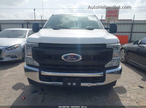1FT7W2A62MEC41692 2021 FORD F-250 White Widok zestawu wskaźników
