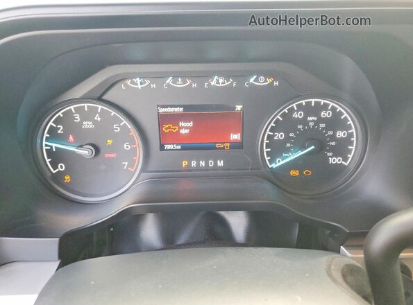 1FT7W2AA7SEC48896 2025 FORD F250 Белый Вид щитка приборов