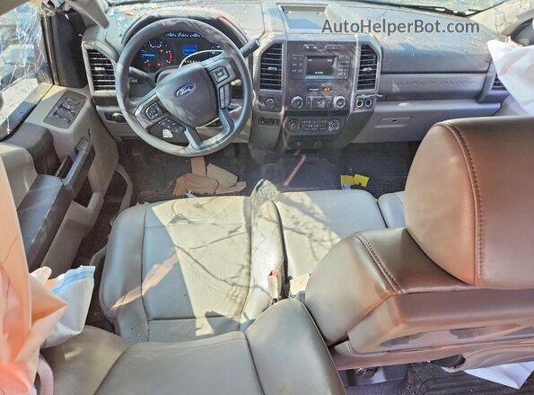 1FT7W2AT0KEC13070 2019 FORD F250 White Առջևի վահանակի տեսք